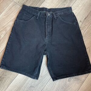 Wrangler Vintage Black Shorts Womens